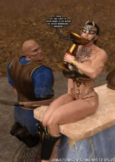 Making Peace- Amazons vs Monsters (8)