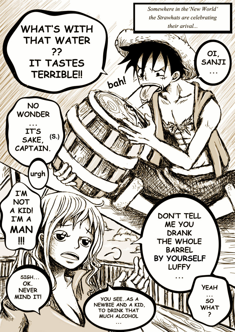 One piece nami x luffy porn comic