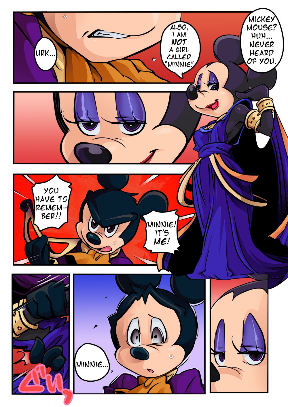 Mickey mouse porn comics