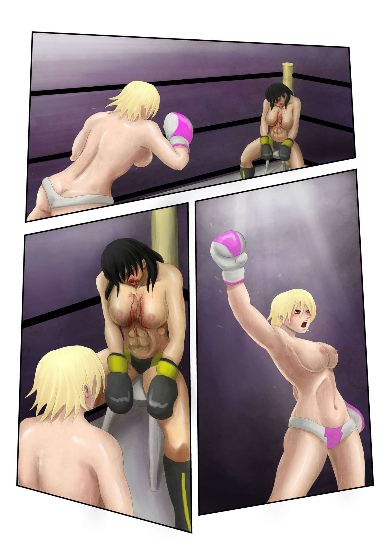 Boxing girl hentai фото 73