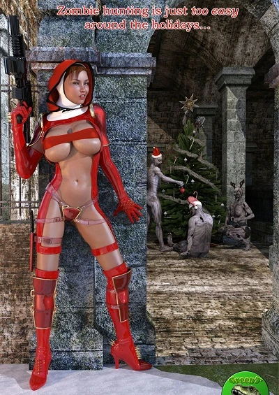 Zombie Hunter Xmas- GreenT