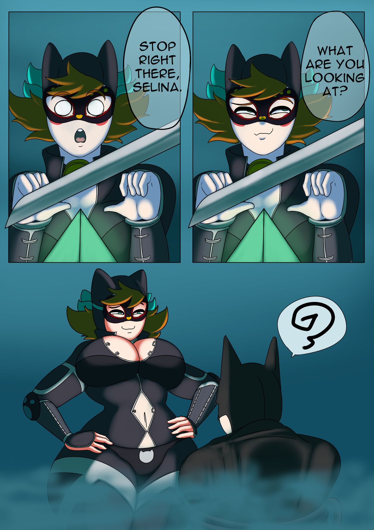 Catwoman porncomics