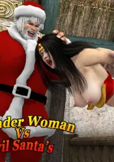 Wonder Woman vs Evil Santa’s