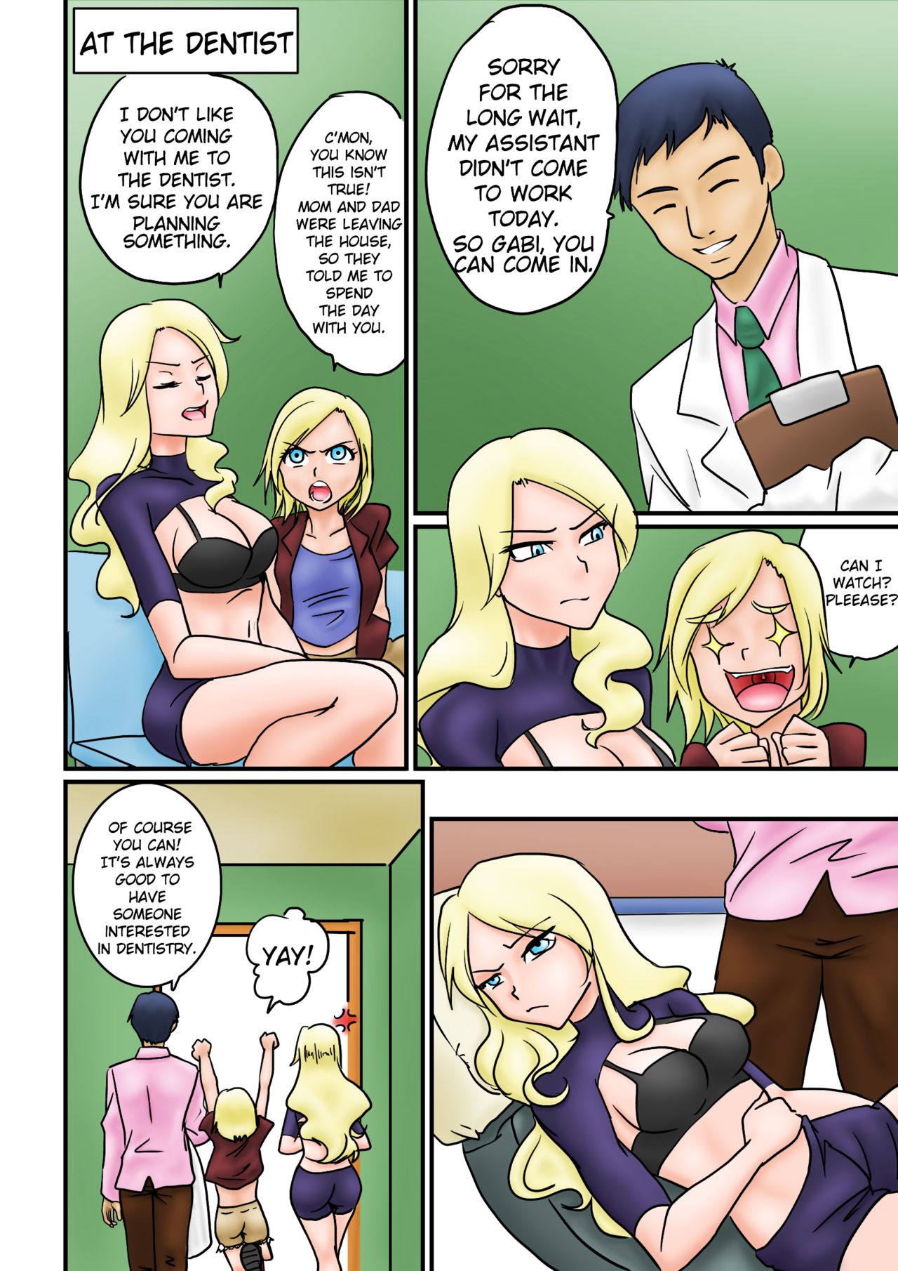 Dentist comic porn