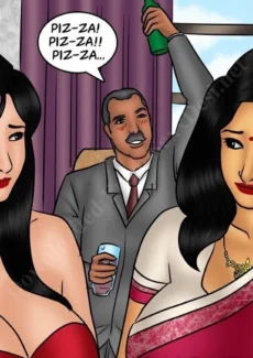 Savita Bhabhi Episode 78 – Pizza Delivery-027
