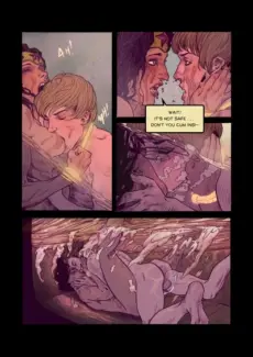 Wonder Woman's Bathroom Break by boxofwant Wonder Woman’s Bathroom Break by boxofwant