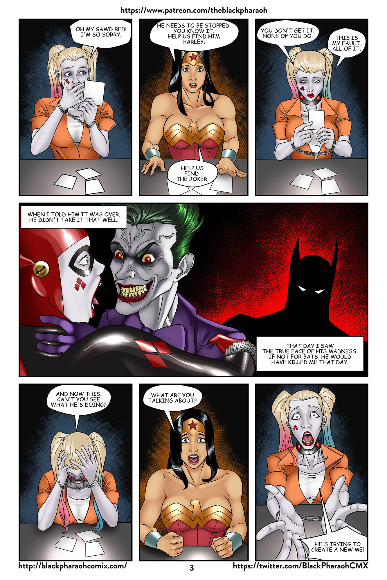Batman and joker porn comics