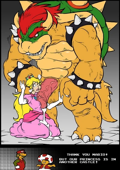 Peachy Scenes (Super Mario Bros.) by Sparrow