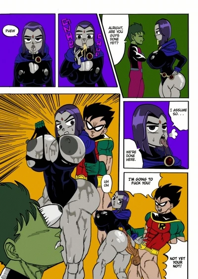 Teen Titans Relief by DoompyPomp