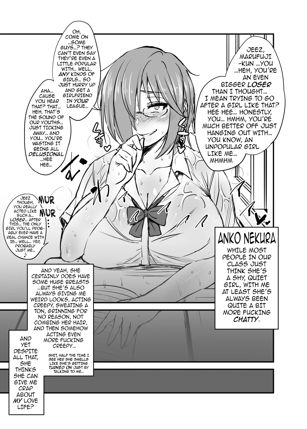 Exciting Nekura Megane Manga Moments