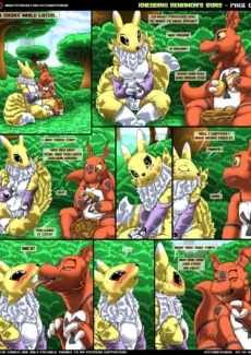 Kitsune Youkai- Kneading Renamon’s Buns 04