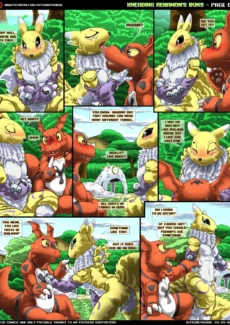 Kitsune Youkai- Kneading Renamon’s Buns 05