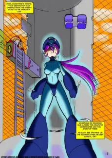 Rock-Gal #5 – Megaman by VCampan