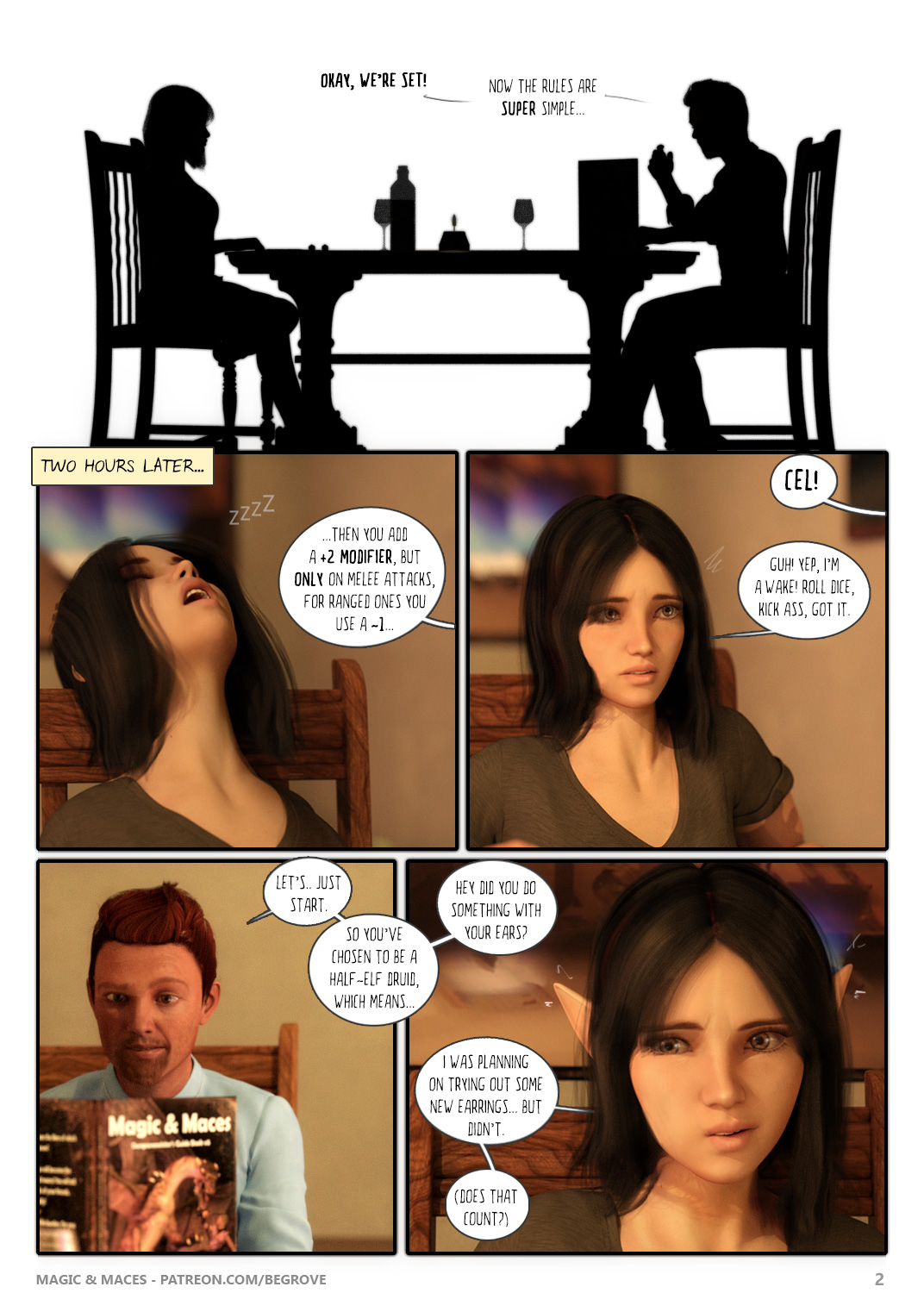 Magic and Maces- Begrove | 18+ Porn Comics