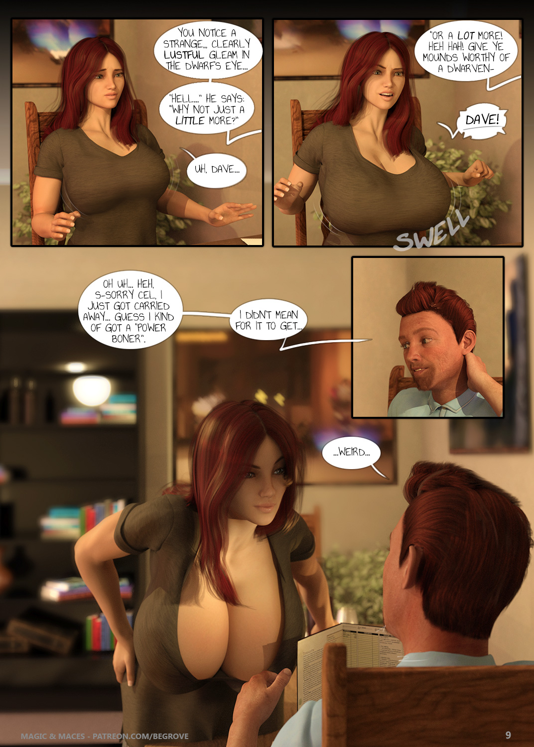 3d breast expansion comic