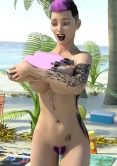 Bitchs On Beach (40)