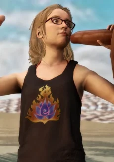 Darkcet- Cassie in the Beach (16)