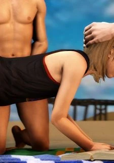 Darkcet- Cassie in the Beach (22)