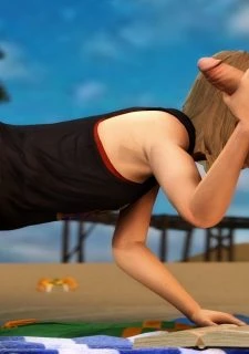 Darkcet- Cassie in the Beach (23)