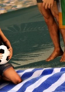 Darkcet- Cassie in the Beach (6)