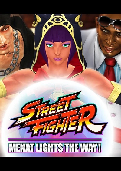 Menat Lights The Way- Street Fighter