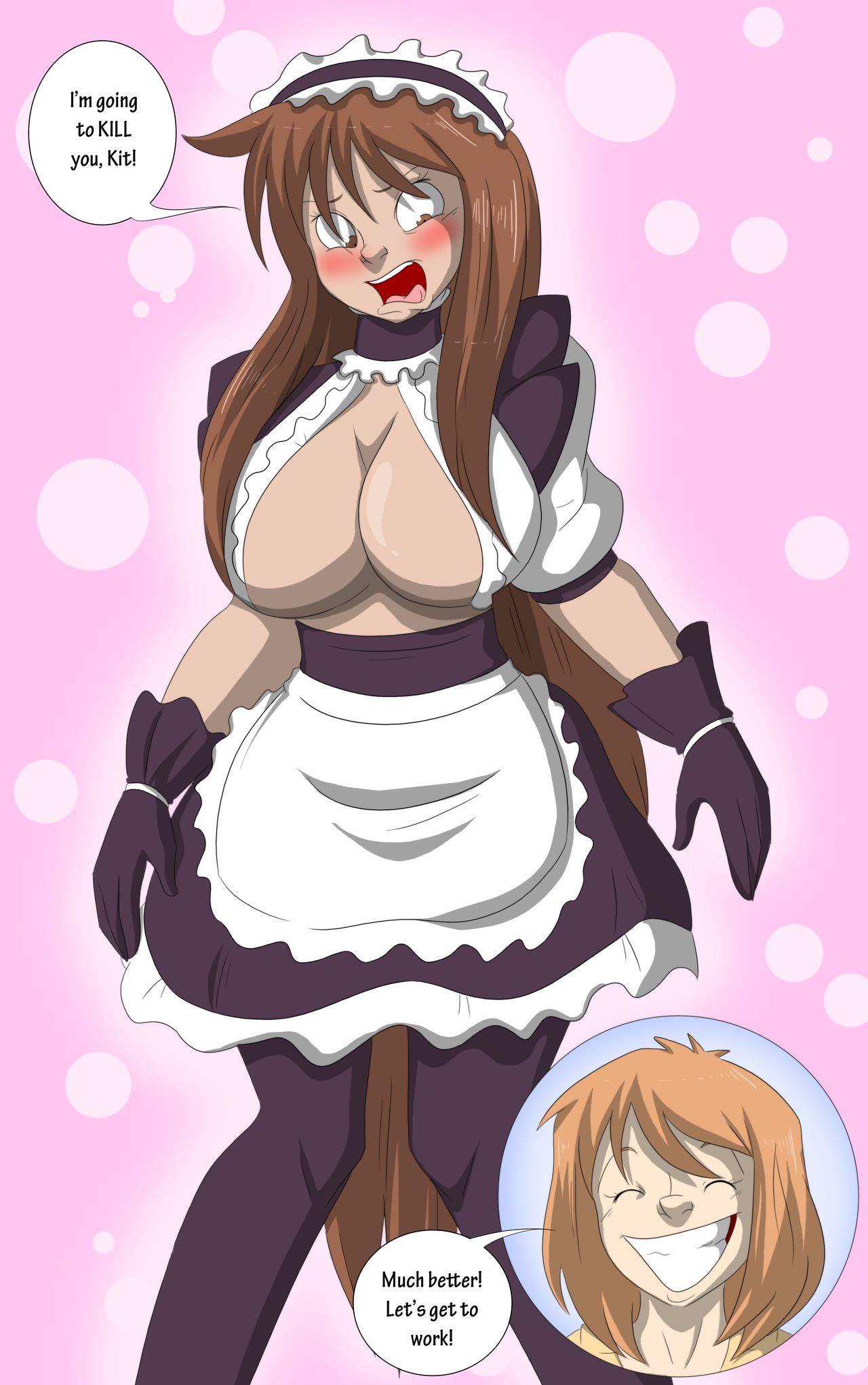 A maid for the occasion porn comic