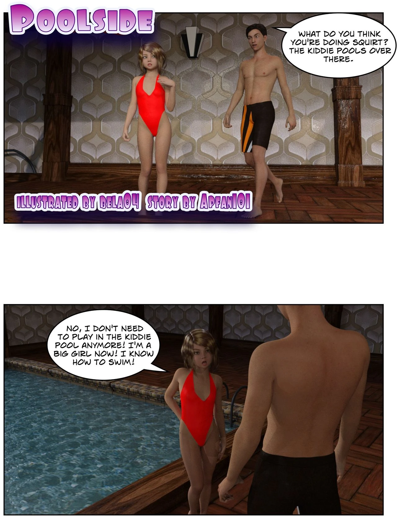 Bela04 Night Shift - 3D porn comics