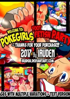 PokeGirls Foot Fetish Party (Pokemon & Pocket Monsters) PokeGirls Foot Fetish Party