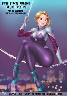 Spider Man Gwen Porn Comic - Gwen Stacy's Amazing Footjob Fucktime - Spider-Man (Uzonegro ...