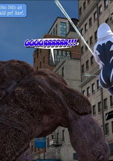 Megaparodies- Spider Gwen X Rhino062