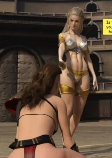 Sarubo3d- Elf vs Barbarian (22)