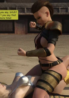 Sarubo3d- Elf vs Barbarian (27)
