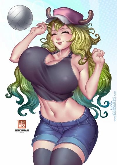 Waifu on Couch – Miss Kobayashi’s Dragon Maid (Bokuman)