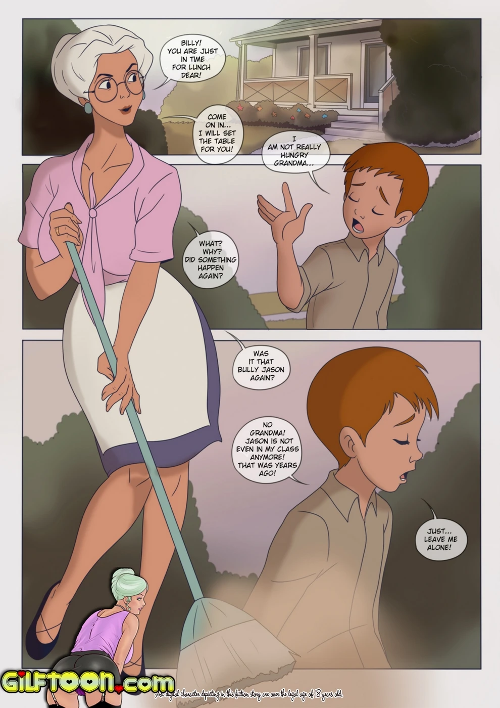 Lunch Time- Gilftoon | All Porn Comics