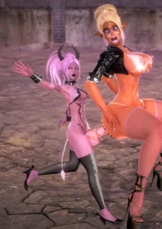 Hurator- Succubus Vs Sluts (49)