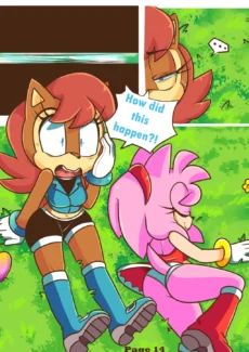 Sally and Amy in The Forbidden Fruit Comic (15)