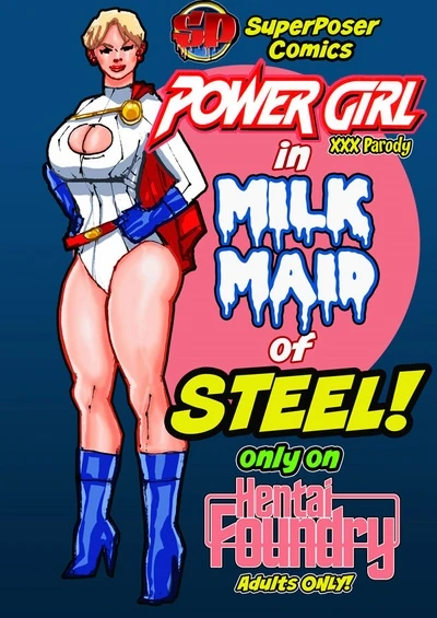 Milk Maid Of Steel- SuperPoser (Justice League)