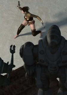 3D Fiends – Robot Chronicles- Alura And The Robots (4)