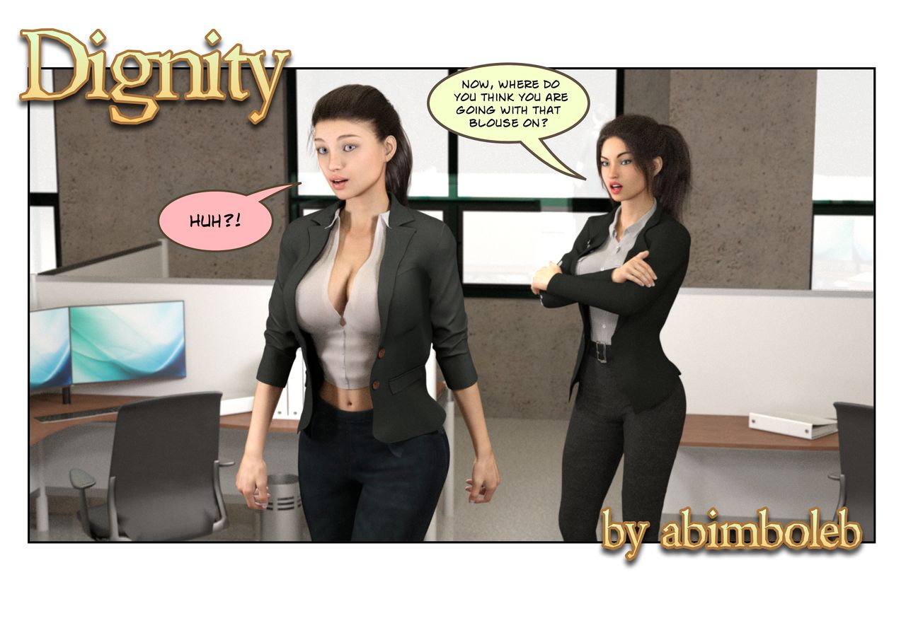 Dignity- ABimboLeb, Lesbian Transformation | 3D Porn Comics