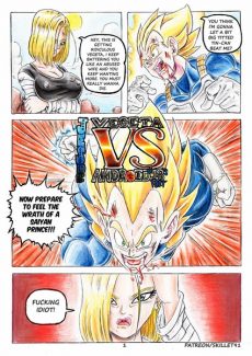 Dragon Ball Z – Vegeta VS Android 18’s Feet