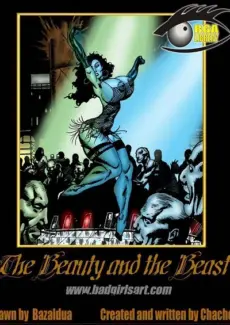 The Beauty and The Beast- Badgirlsart Badgirlsart- The Beauty and The Beast- bc cover
