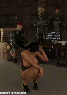 Captured Heroines- Lady Freedom Trapped (18)