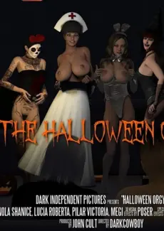 The Halloween Orgy- DarkCowBoy DarkCowBoy – TheHalloweenOrgy- bc cover