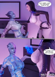 Liara and Miranda’s Night Off (13)