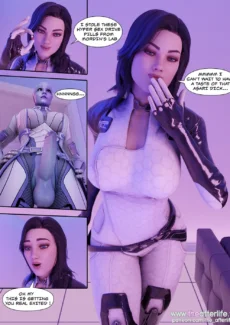Liara and Miranda’s Night Off (6)