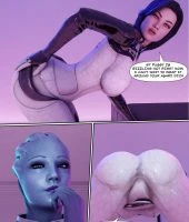 Liara and Miranda’s Night Off (8)