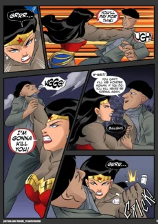 Locofuria – Anthro Wonder Woman vs Werewolf (12)