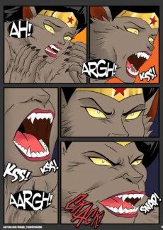 Locofuria – Anthro Wonder Woman vs Werewolf (18)