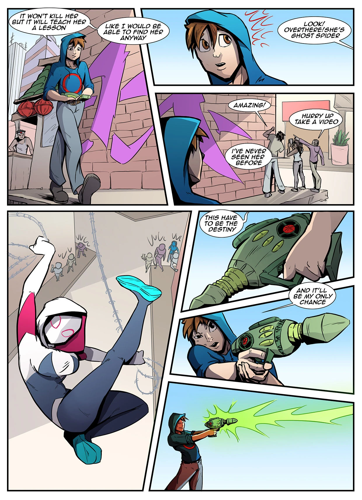 Gwen's confident and alluring gazeA promise of desire