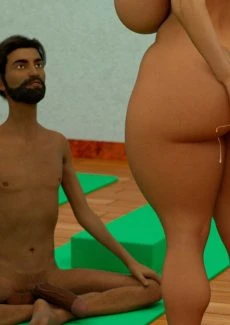 The Foxxx- Naked Yoga Lessons- (110)